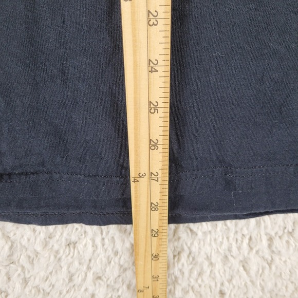 EDDIE IZZARD Stripped 2008 Tour Shirt Adult Size XL Black Short Sleeve Y2K VTG - Picture 9 of 12